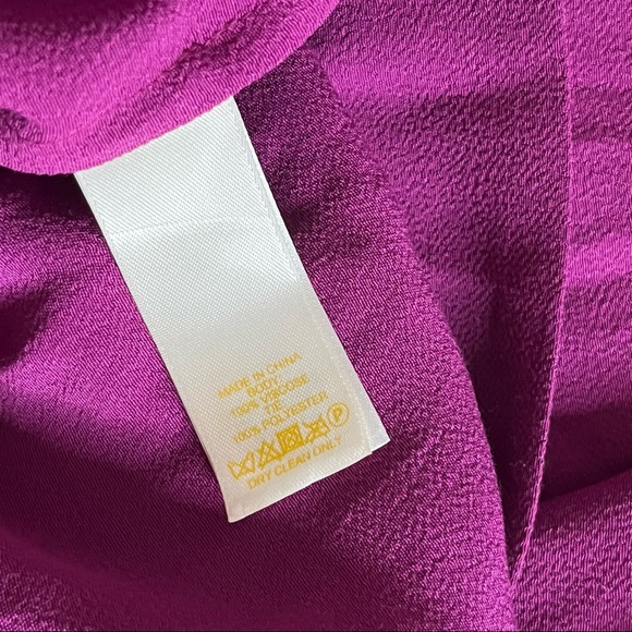 Kate Spade Purple Dress with Back Tie Detail Size S - Picture 8 of 8